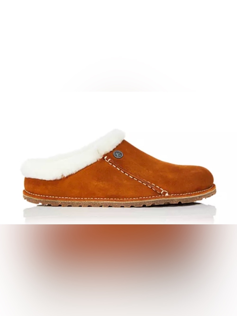 Birkenstock Zermatt Clog Slipper Brown Mink Suede EU 41 WUS 10 Anthropologie